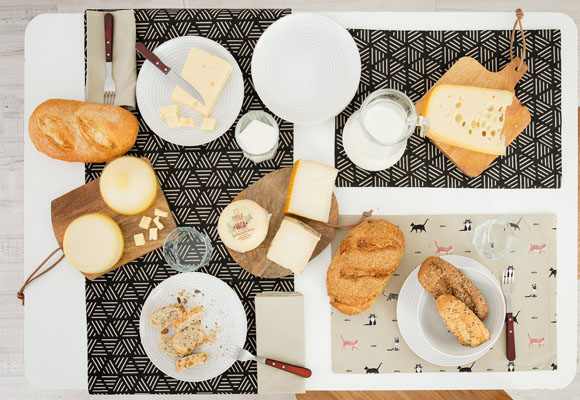 Mesas vestidas de otoño, por La Mallorquina